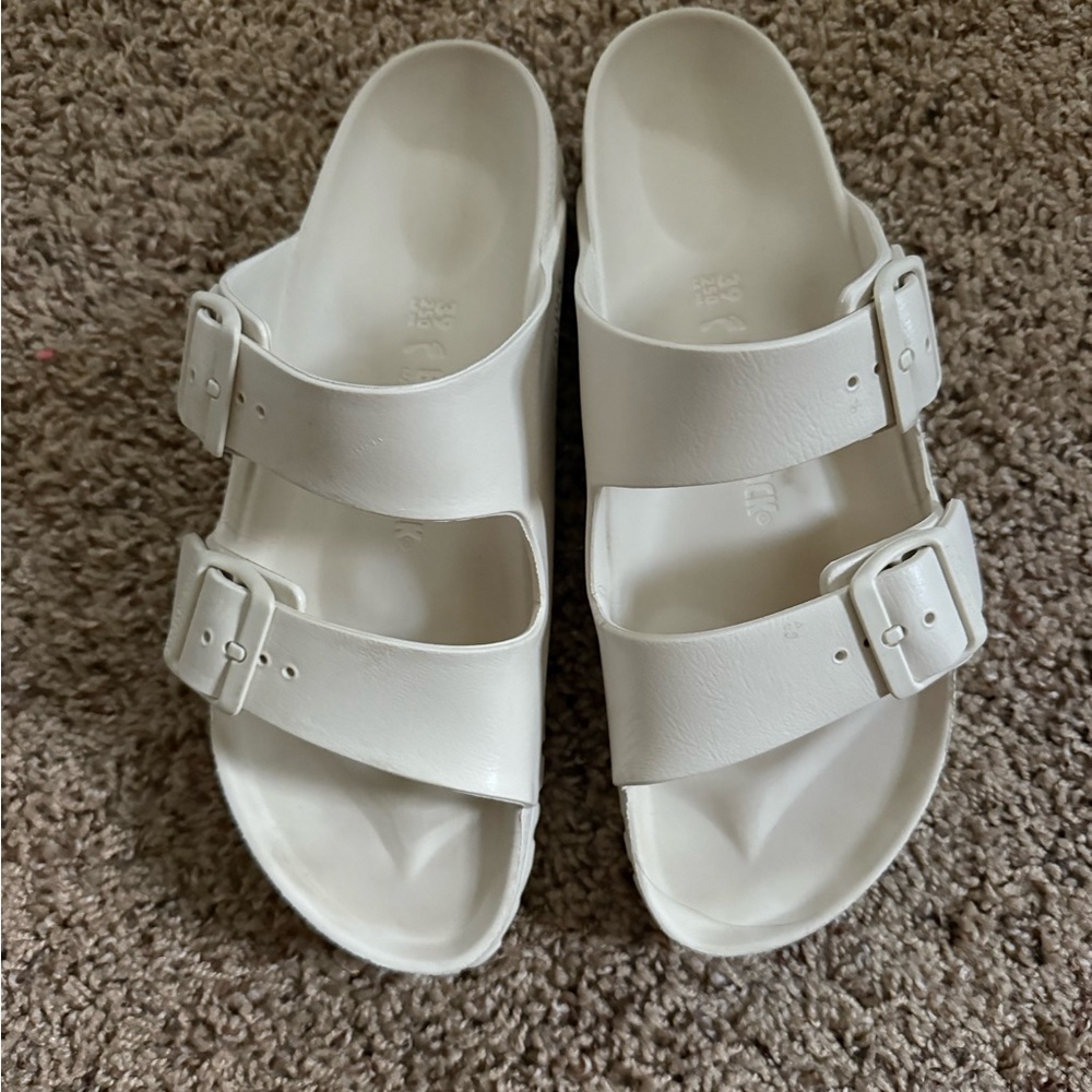 Birkenstock White Sandals